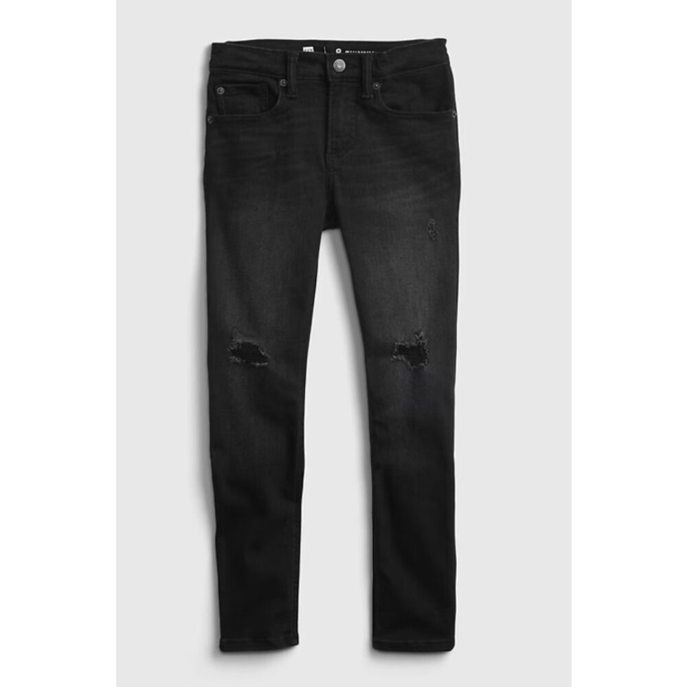 NWT – GAP – Kids Skinny Jeans with Washwell in Black Wash - SLIM, Size 10